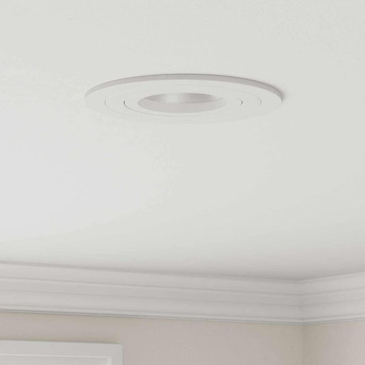 Spotlight 24 pcs Weiß 9 x 9 x 2 cm Aluminium