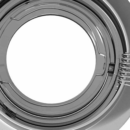 Spotlight 24 pcs Silber 9 x 9 x 2 cm Aluminium