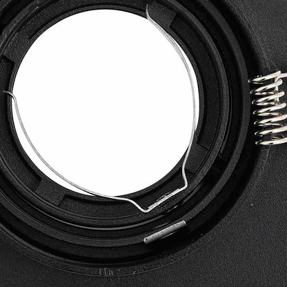 Spotlight 24 pcs Schwarz 9 x 9 x 2 cm Aluminium