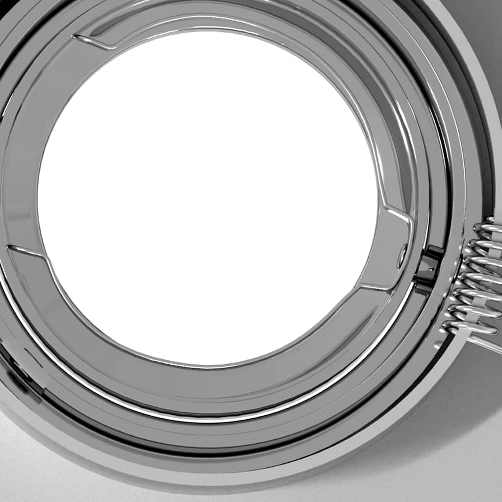 Spotlight 12 pcs Silber 9 x 9 x 2 cm Aluminium