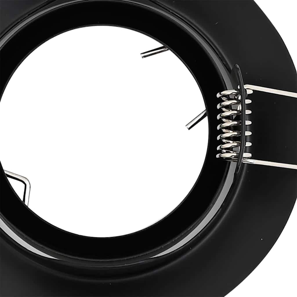 Spotlight 24 pcs Schwarz 9 x 9 x 2,5 cm Metall