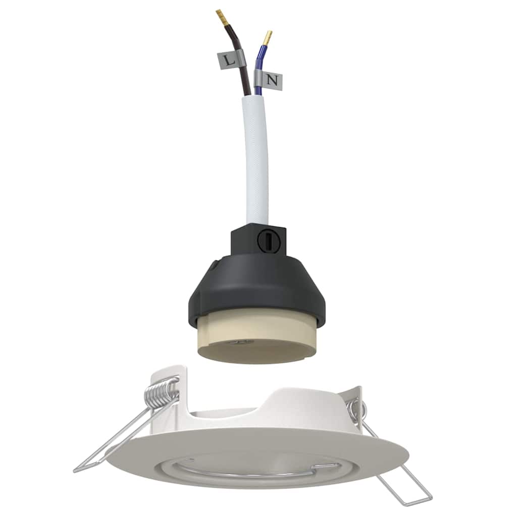 Spotlight 6 pcs Weiß 9 x 9 x 2,5 cm Metall