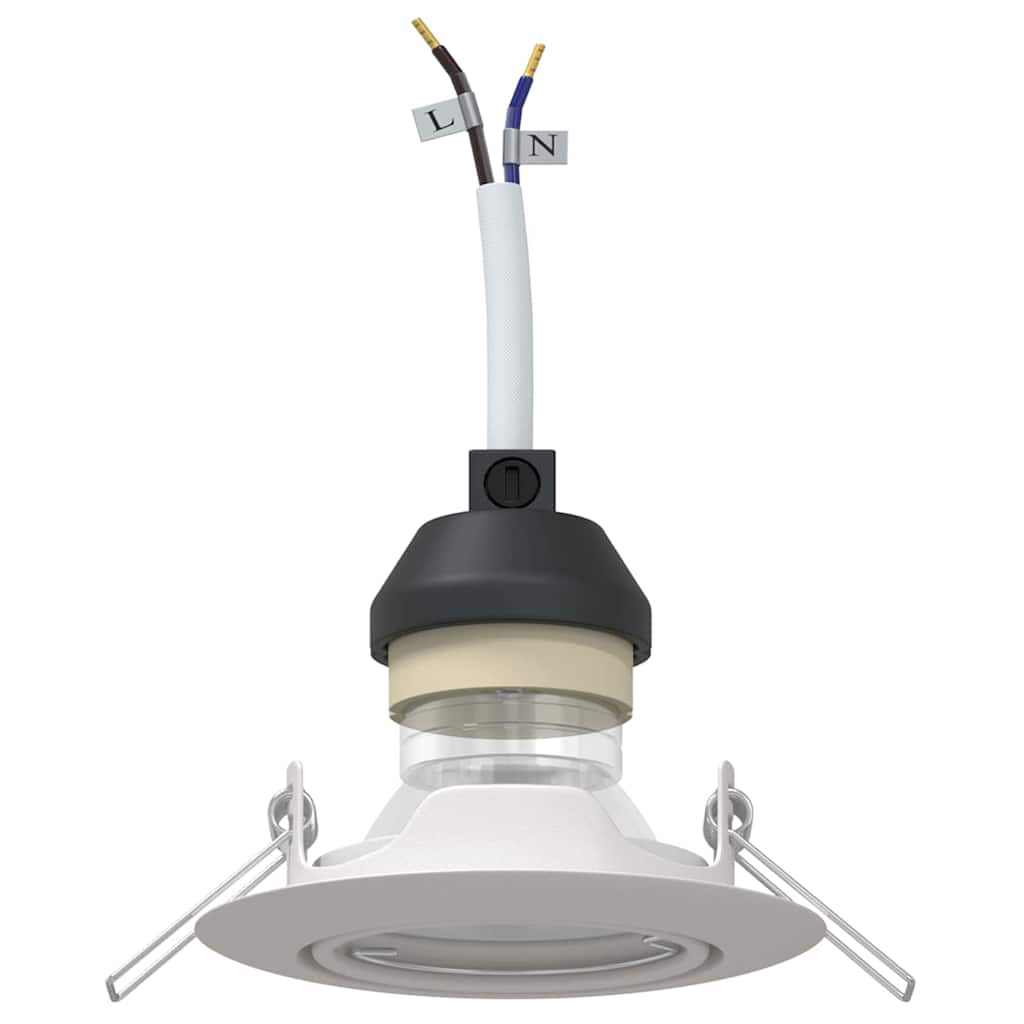 Spotlight 6 pcs Weiß 9 x 9 x 2,5 cm Metall