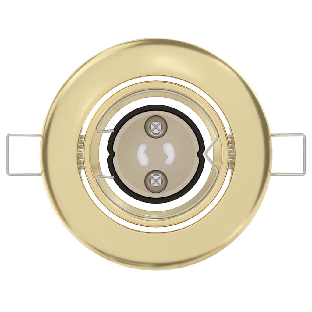 Spotlight 6 pcs Gold 9 x 9 x 2,5 cm Metall