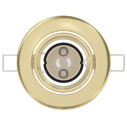 Spotlight 6 pcs Gold 9 x 9 x 2,5 cm Metall