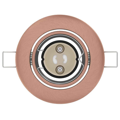 Spotlight 12 pcs Kupfer 9 x 9 x 2,5 cm Metall