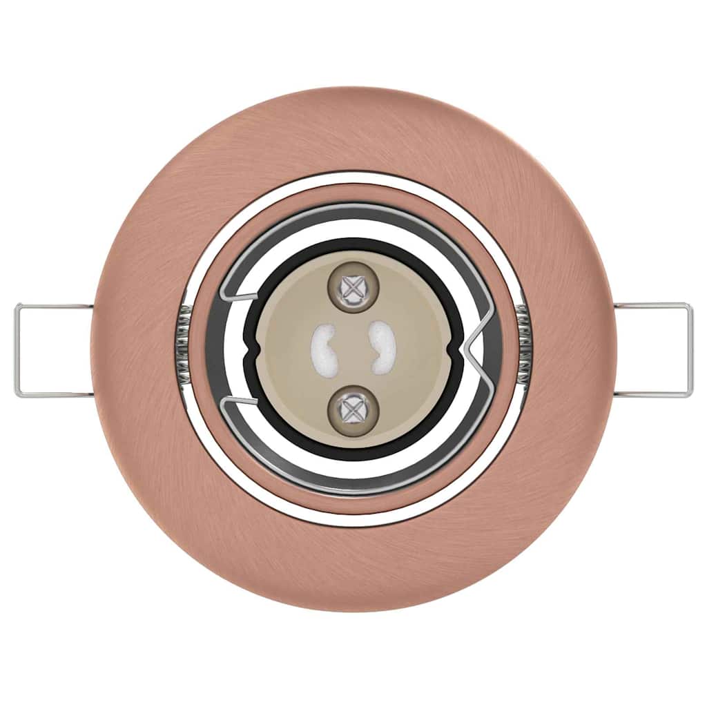 Spotlight 24 pcs Kupfer 9 x 9 x 2,5 cm Metall