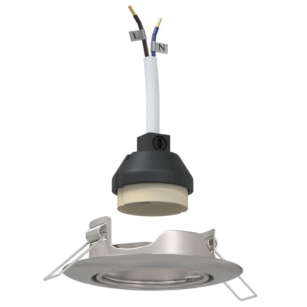 Spotlight 6 pcs Silber 9 x 9 x 2,5 cm Metall