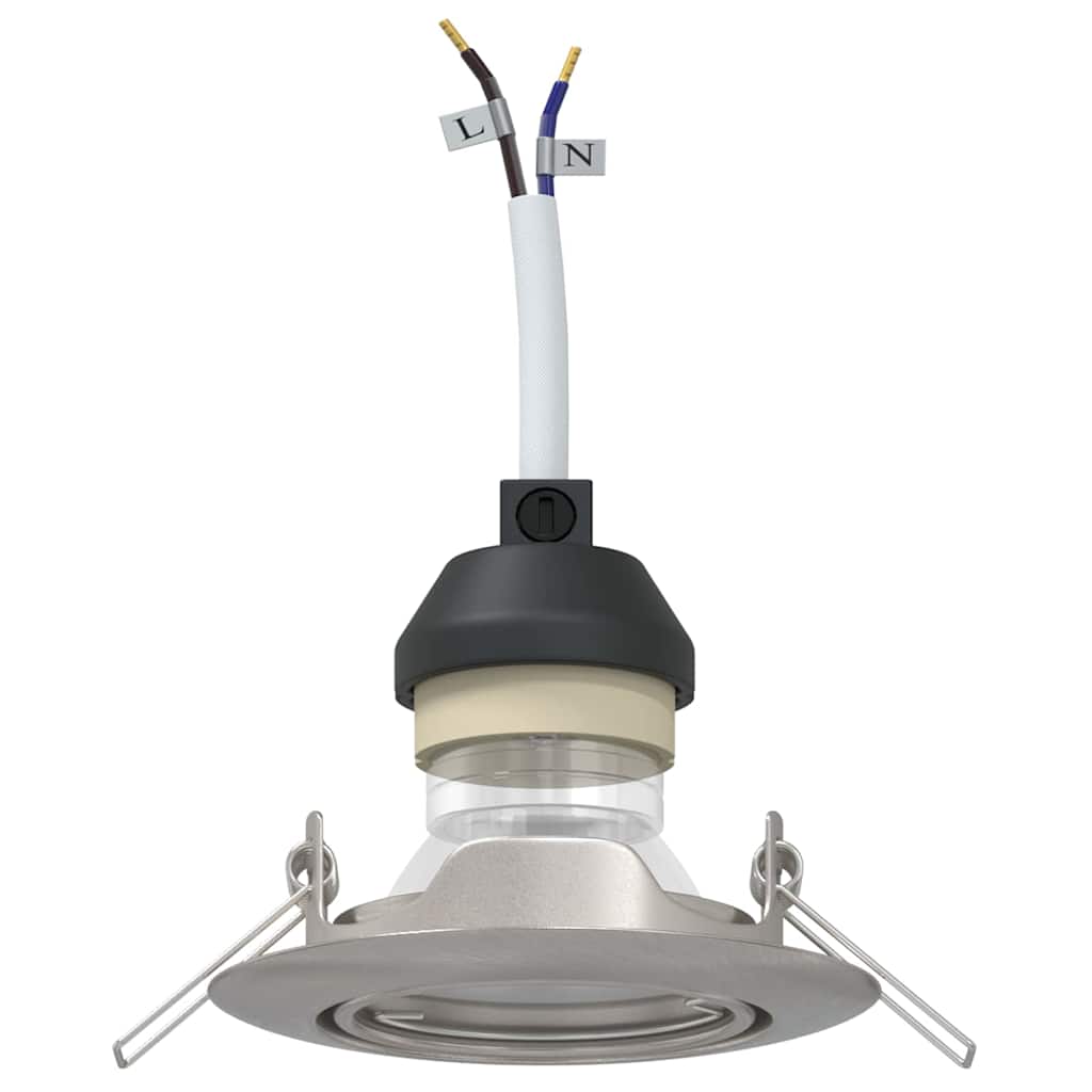 Spotlight 6 pcs Silber 9 x 9 x 2,5 cm Metall