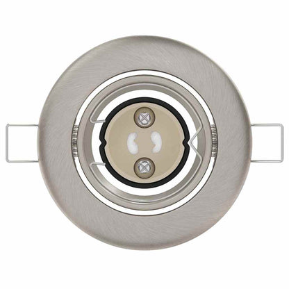 Spotlight 24 pcs Silber 9 x 9 x 2,5 cm Metall