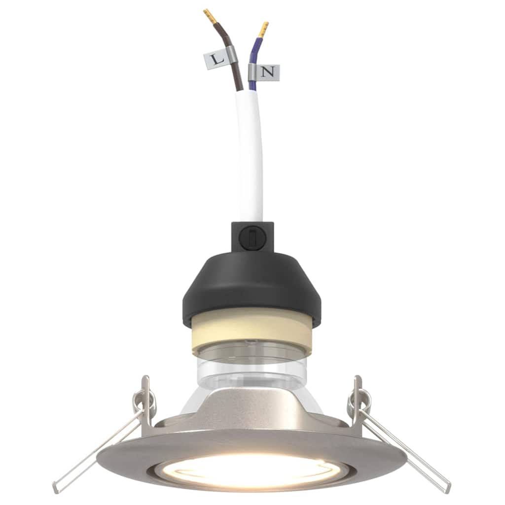 Spotlight 24 pcs Silber 9 x 9 x 2,5 cm Metall