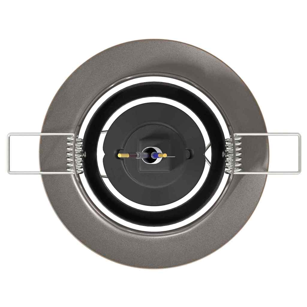 Spotlight 6 pcs Messing 9 x 9 x 2,5 cm Metall