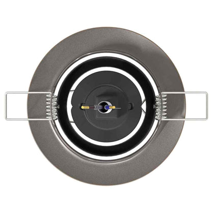 Spotlight 6 pcs Messing 9 x 9 x 2,5 cm Metall