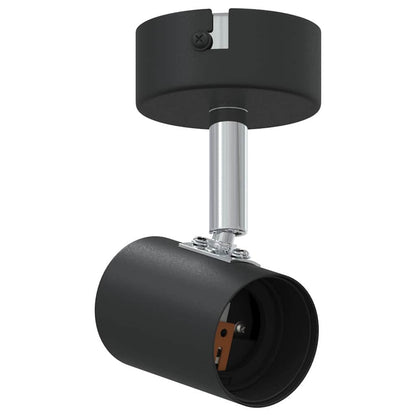 Deckenstrahler Schwarz 6.5 x 6 x 11.5 cm Stahl