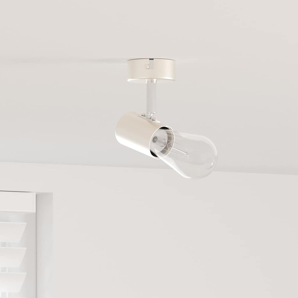 Deckenstrahler Gebürstetes Nickel 6.5 x 6 x 11.5 cm Stahl