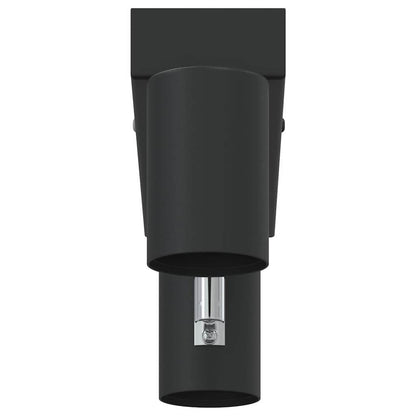 Deckenstrahler Schwarz 26 x 6.5 x 11.5 cm Stahl