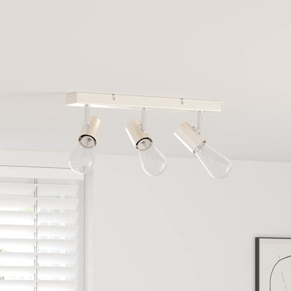 Deckenstrahler Edelstahl gebürstet 38 x 6.5 x 11.5 cm Stahl