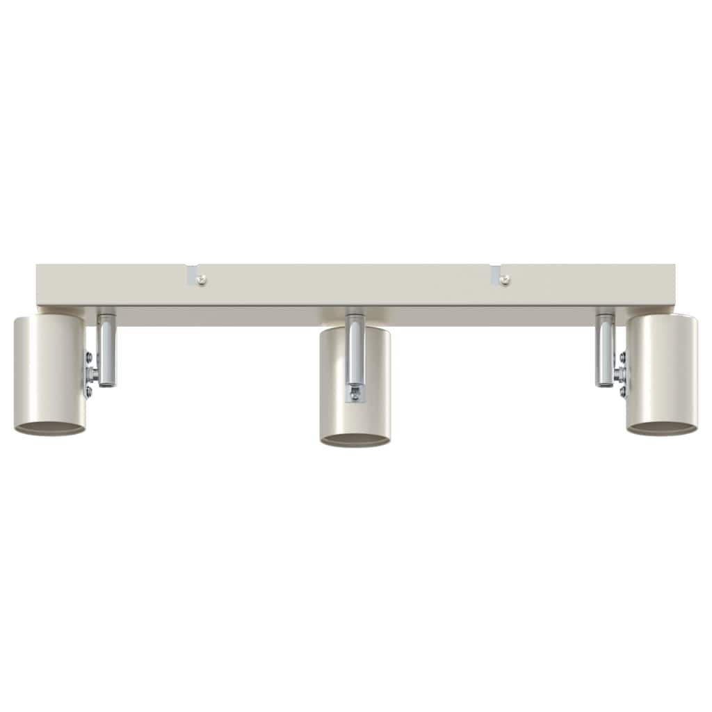 Deckenstrahler Edelstahl gebürstet 38 x 6.5 x 11.5 cm Stahl