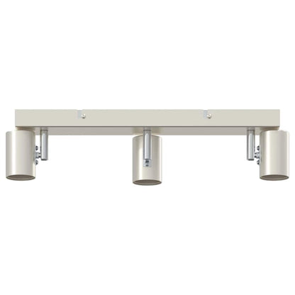 Deckenstrahler Edelstahl gebürstet 38 x 6.5 x 11.5 cm Stahl