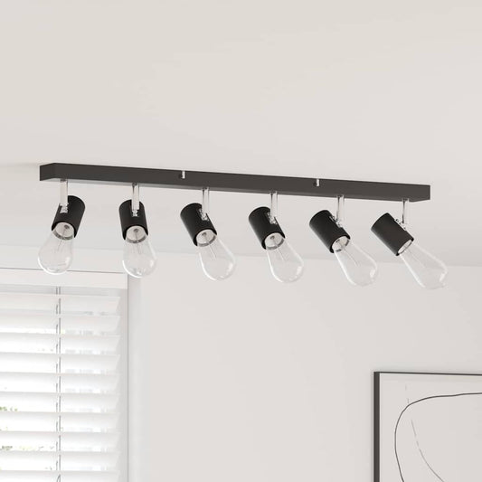 Deckenstrahler Schwarz 73 x 6.5 x 11.5 cm Stahl