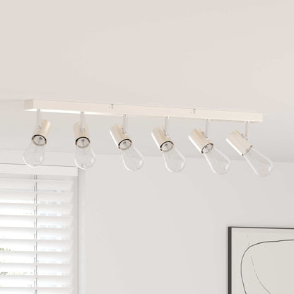 Deckenstrahler Edelstahl gebürstet 73 x 6.5 x 11.5 cm Stahl