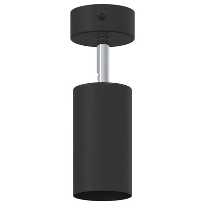 Deckenstrahler Schwarz 6 x 6 x 16.5 cm Stahl