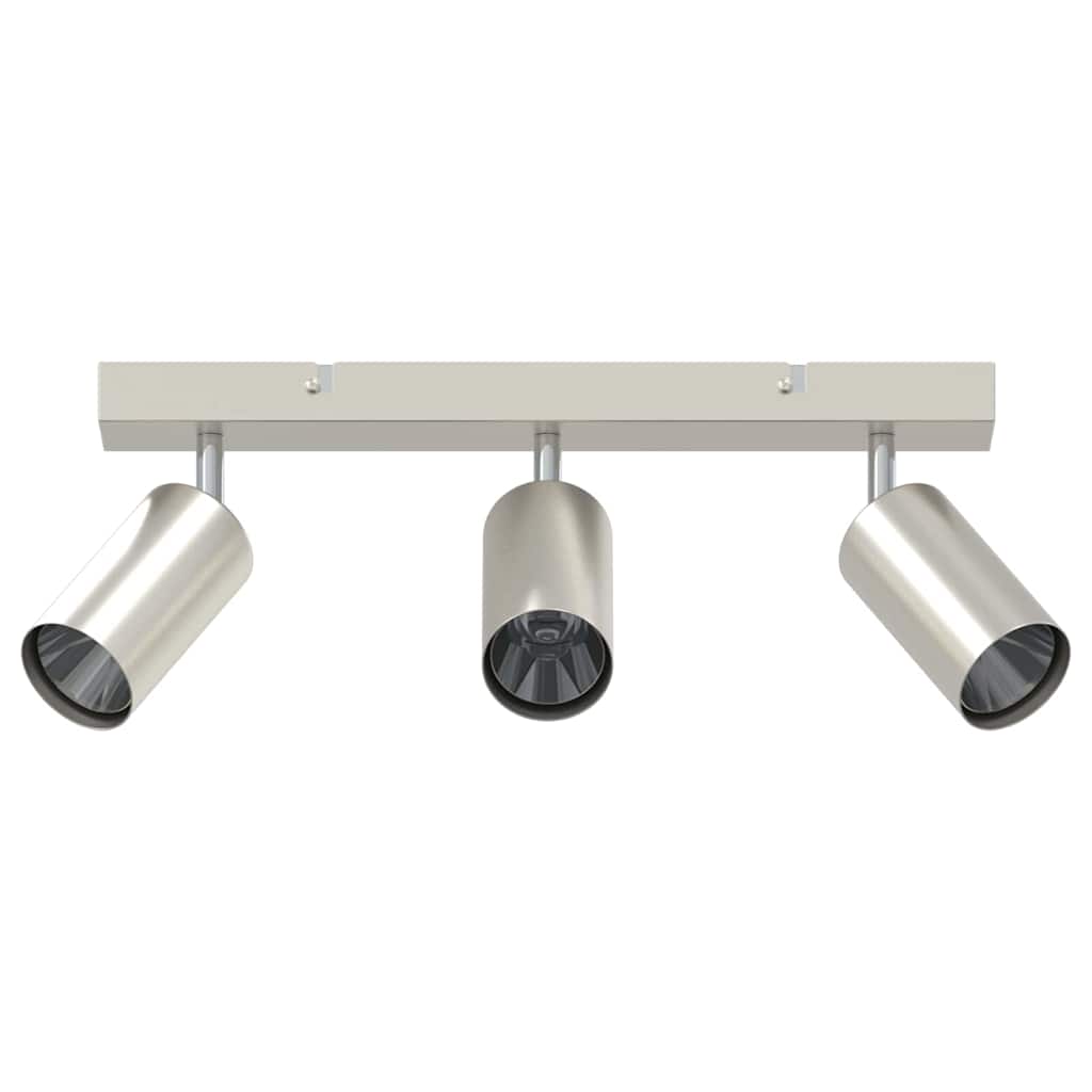 Deckenstrahler Gebürstetes Nickel 38 x 5.5 x 16.5 cm Stahl