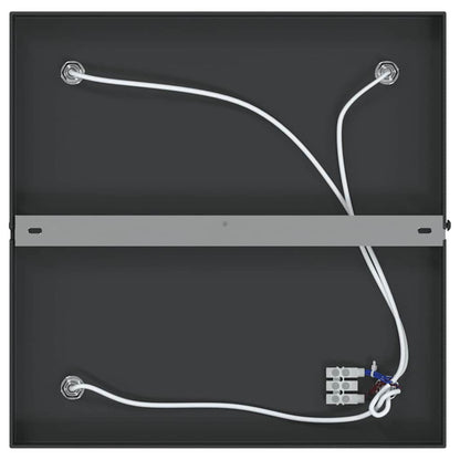 Deckenstrahler Schwarz 26 x 26 x 16.5 cm Stahl