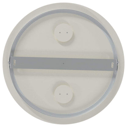 Deckenstrahler Silber 29 x 29 x 11 cm Stahl und Glas