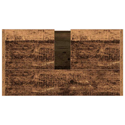 Waschbeckenunterschrank Altholz-Optik 60x33x60 cm Holzwerkstoff