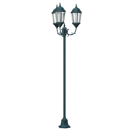 Garten-Licht Vintage gebürstetes Grün 57 x 49 x 241 cm