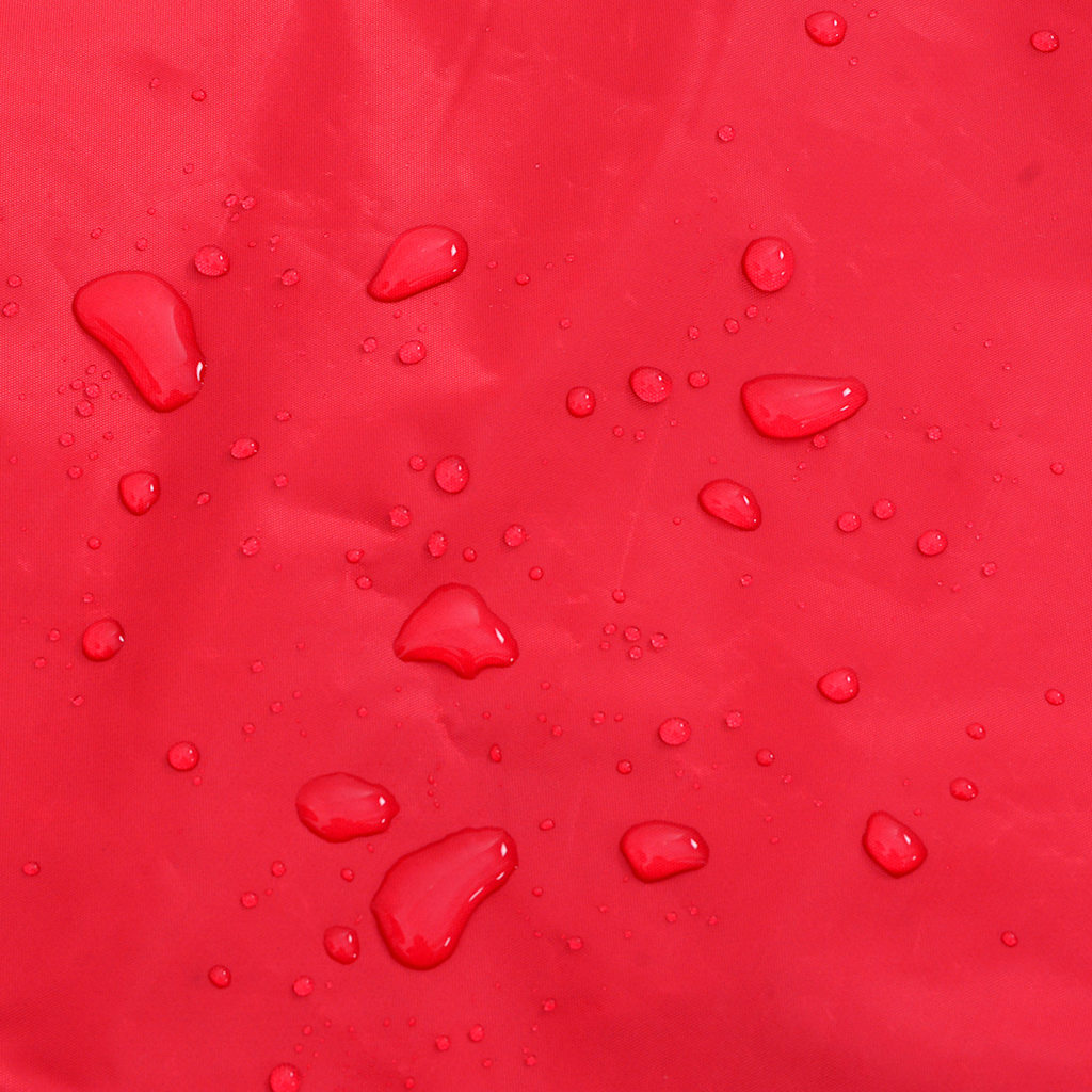 Hunde Regenmantel mit Reflexstreifen Polyester Rot 3XL