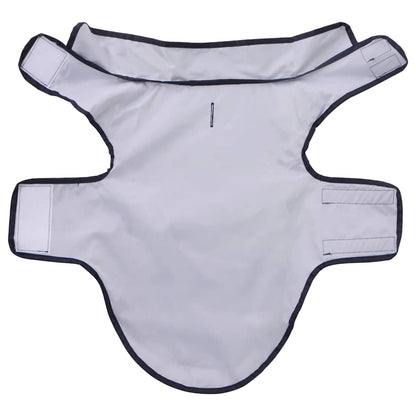 Hunde Regenmantel mit Reflexstreifen Polyester Marineblau XS