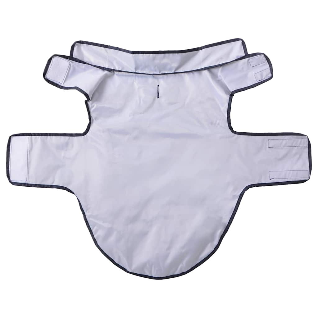 Hunde Regenmantel mit Reflexstreifen Polyester Marineblau XL