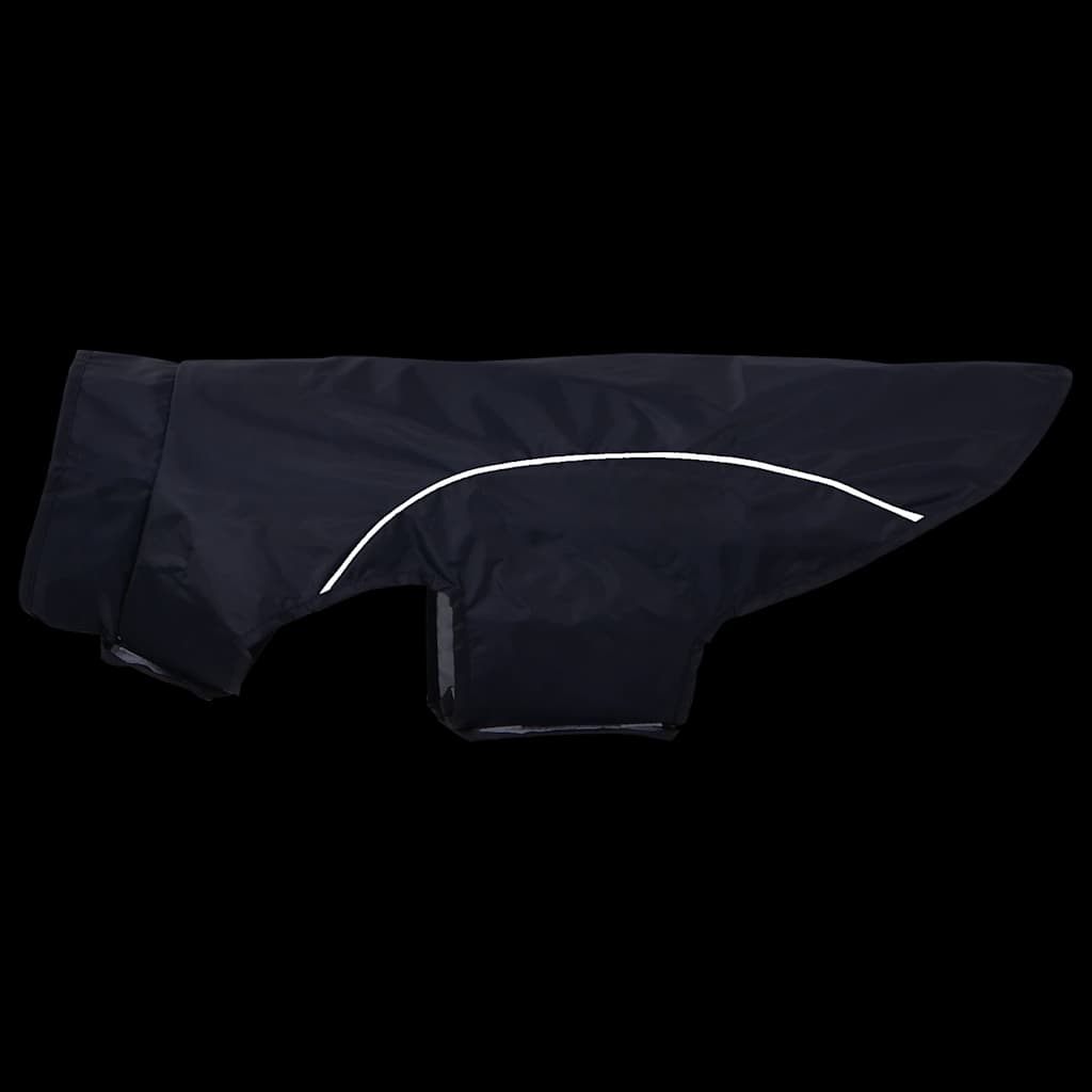 Hunde Regenmantel mit Reflexstreifen Polyester Marineblau XL