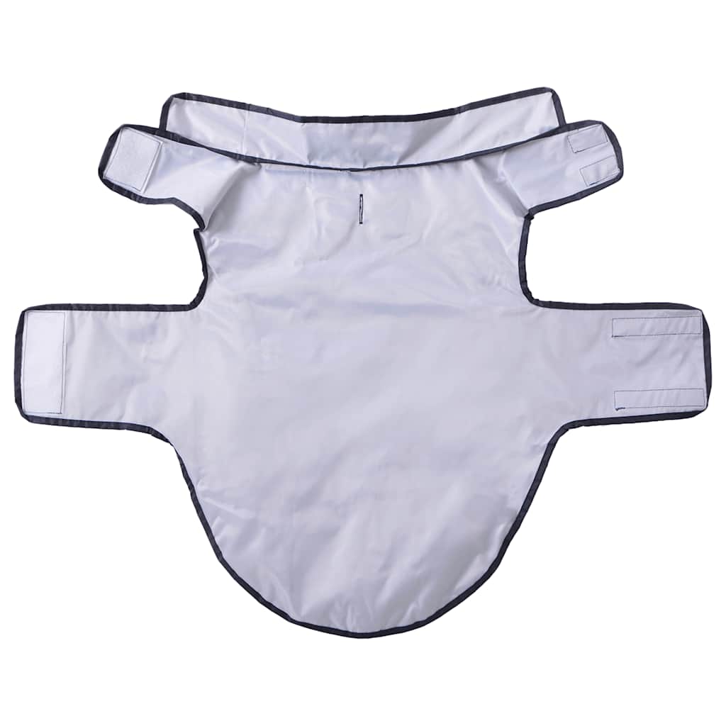 Hunde Regenmantel mit Reflexstreifen Polyester Marineblau 2XL