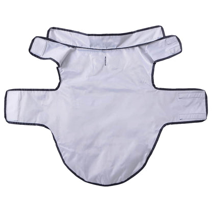 Hunde Regenmantel mit Reflexstreifen Polyester Marineblau 2XL