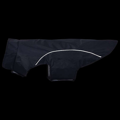 Hunde Regenmantel mit Reflexstreifen Polyester Marineblau 2XL