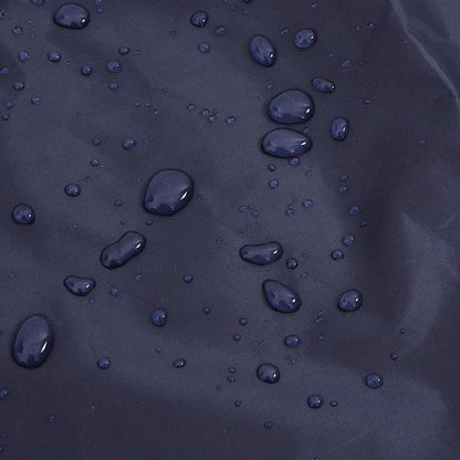 Hunde Regenmantel mit Reflexstreifen Polyester Marineblau 2XL