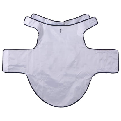 Hunde Regenmantel mit Reflexstreifen Polyester Marineblau 3XL