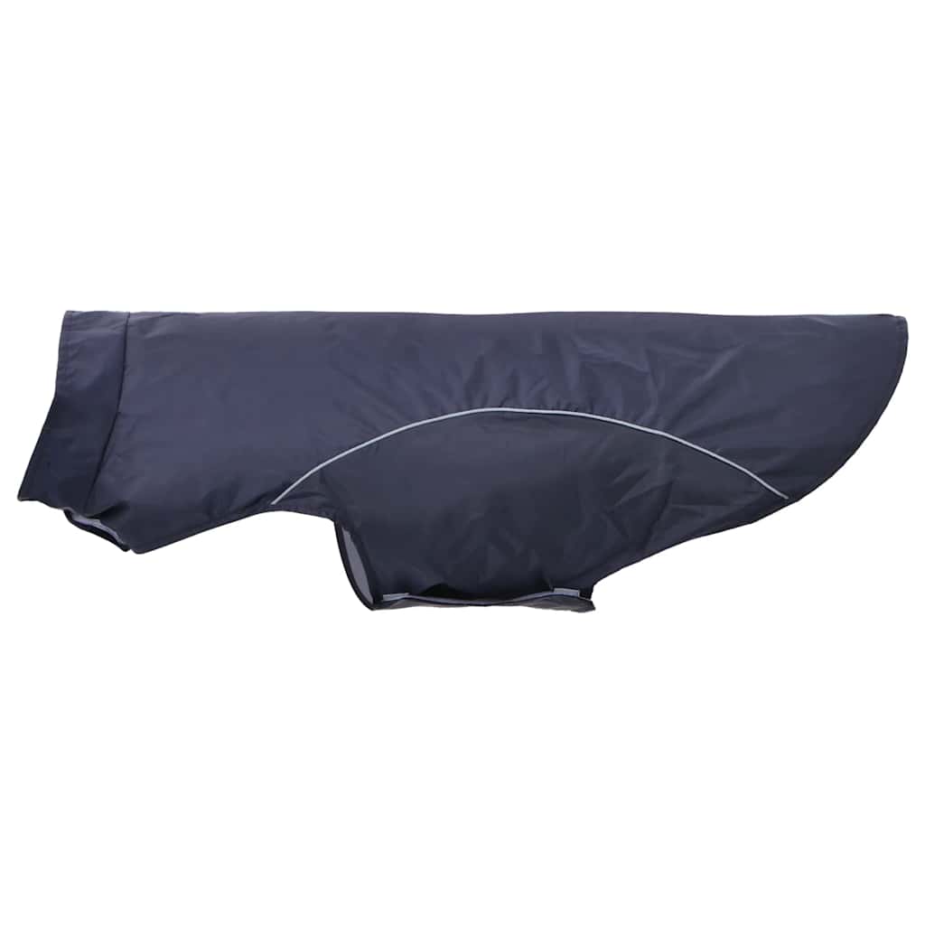 Hunde Regenmantel mit Reflexstreifen Polyester Marineblau 3XL
