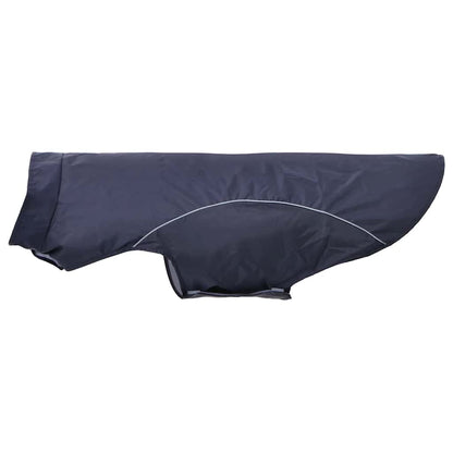Hunde Regenmantel mit Reflexstreifen Polyester Marineblau 3XL