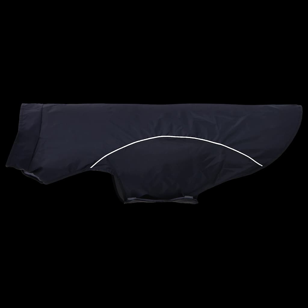 Hunde Regenmantel mit Reflexstreifen Polyester Marineblau 3XL