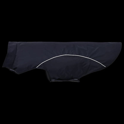 Hunde Regenmantel mit Reflexstreifen Polyester Marineblau 3XL