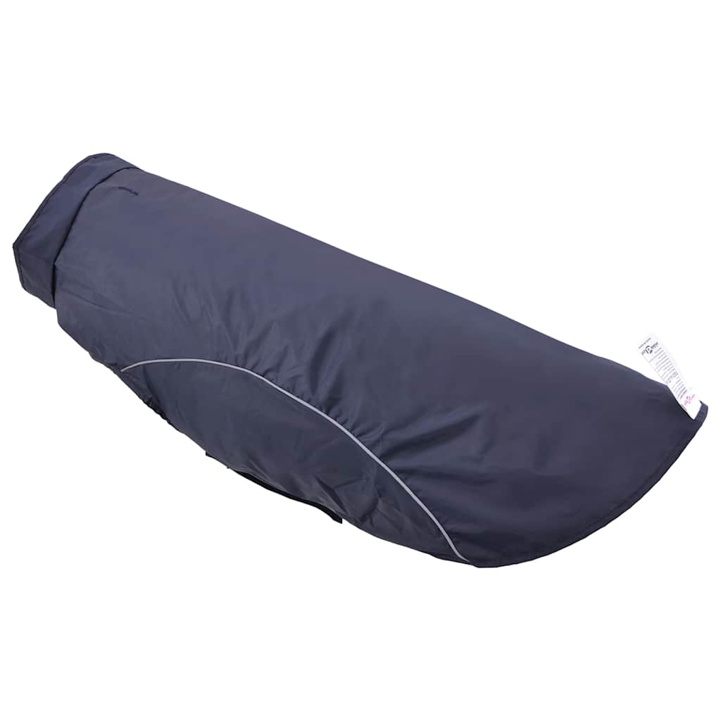 Hunde Regenmantel mit Reflexstreifen Polyester Marineblau 3XL