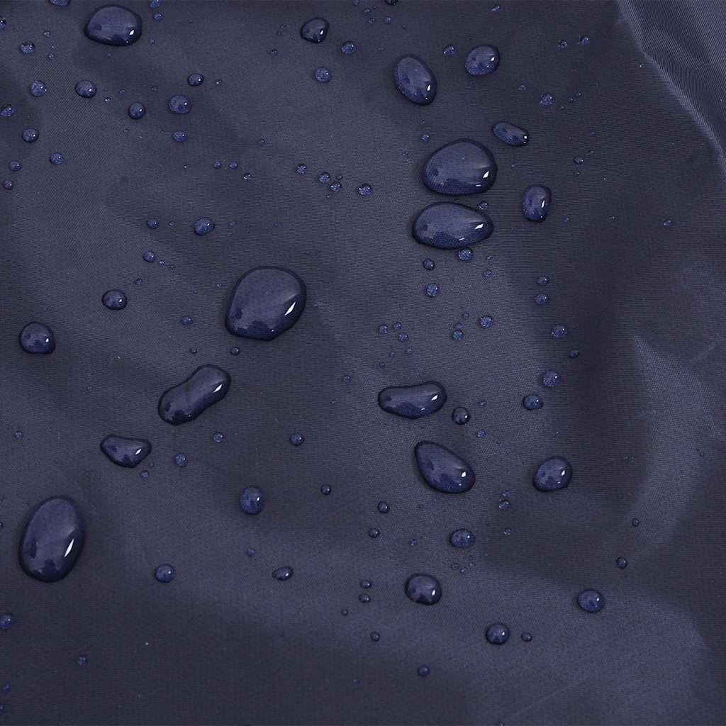 Hunde Regenmantel mit Reflexstreifen Polyester Marineblau 3XL