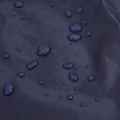 Hunde Regenmantel mit Reflexstreifen Polyester Marineblau 3XL