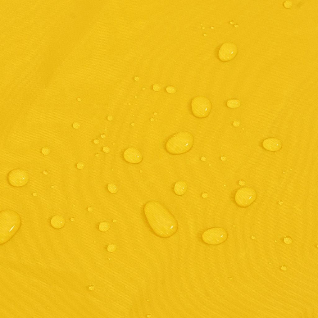 Hunde Regenmantel mit Reflexstreifen Polyester Gelb XS