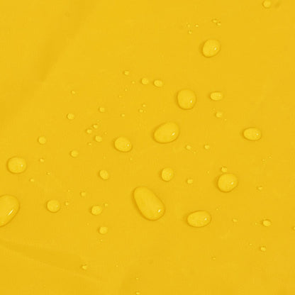 Hunde Regenmantel mit Reflexstreifen Polyester Gelb XS