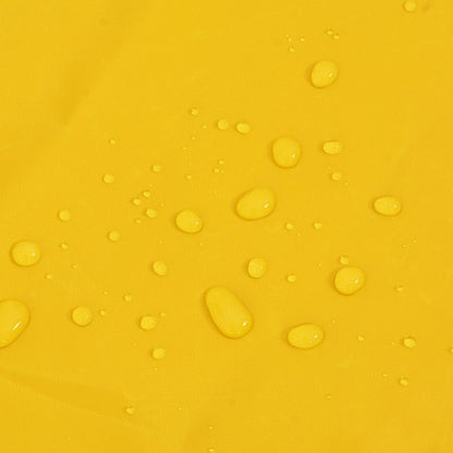 Hunde Regenmantel mit Reflexstreifen Polyester Gelb L